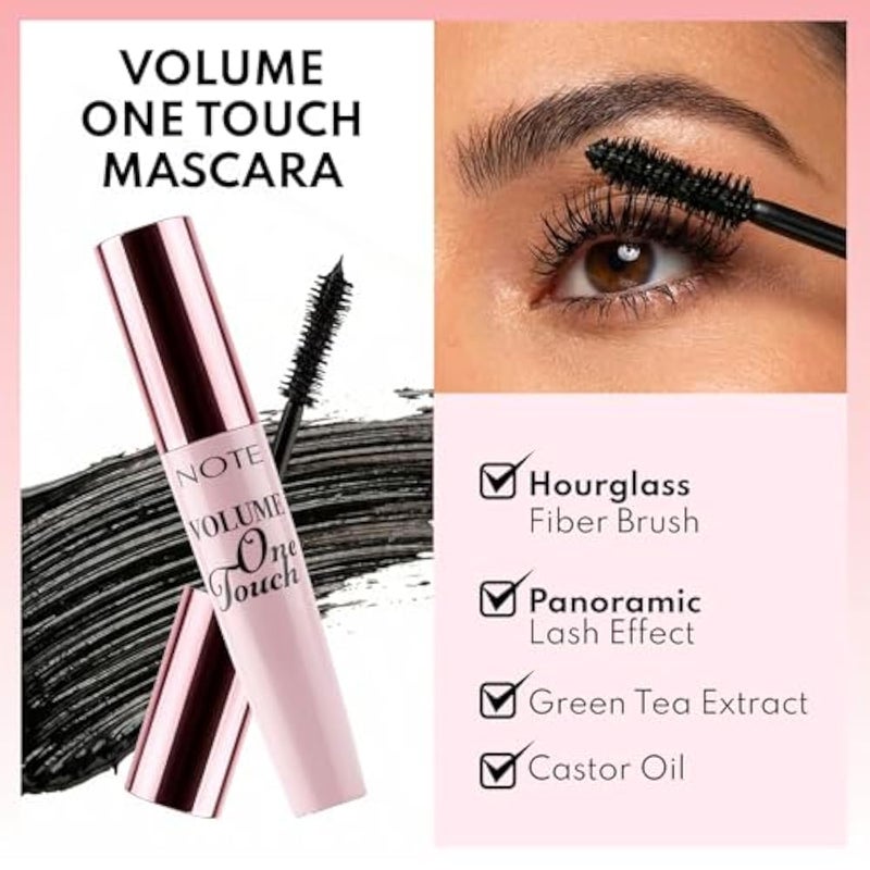 Note Cosmetics mascara volume one touch green tea 10ml - Image 2