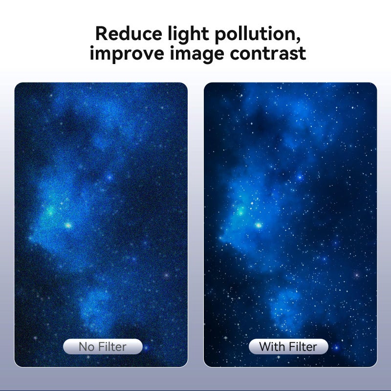 SVBONY Telescope Filter 1.25" UHC Filter Astrophotography to Improve The Image Contrast Reduces Light Pollution (1.25 inch) - Image 5