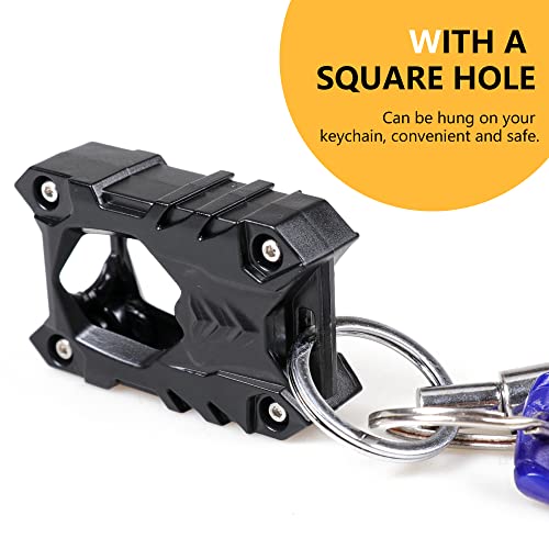 RERPRO Sporty Key Shell Compatible with Can-am Ryker/Outlander Ignition Key Cover Holder Key Fob Case Accessories Black 1 Pack - Image 4