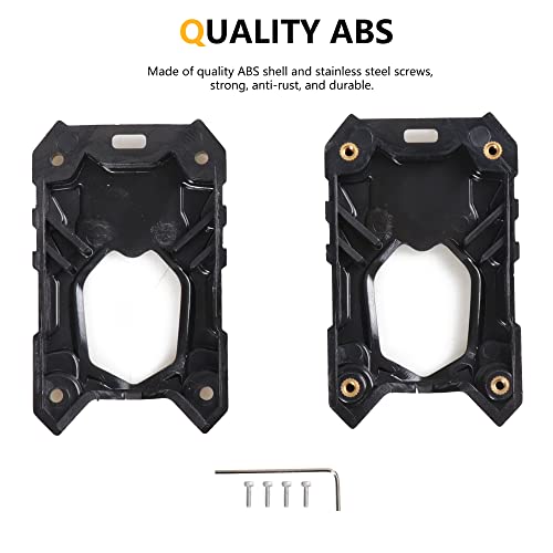 RERPRO Sporty Key Shell Compatible with Can-am Ryker/Outlander Ignition Key Cover Holder Key Fob Case Accessories Black 1 Pack - Image 5