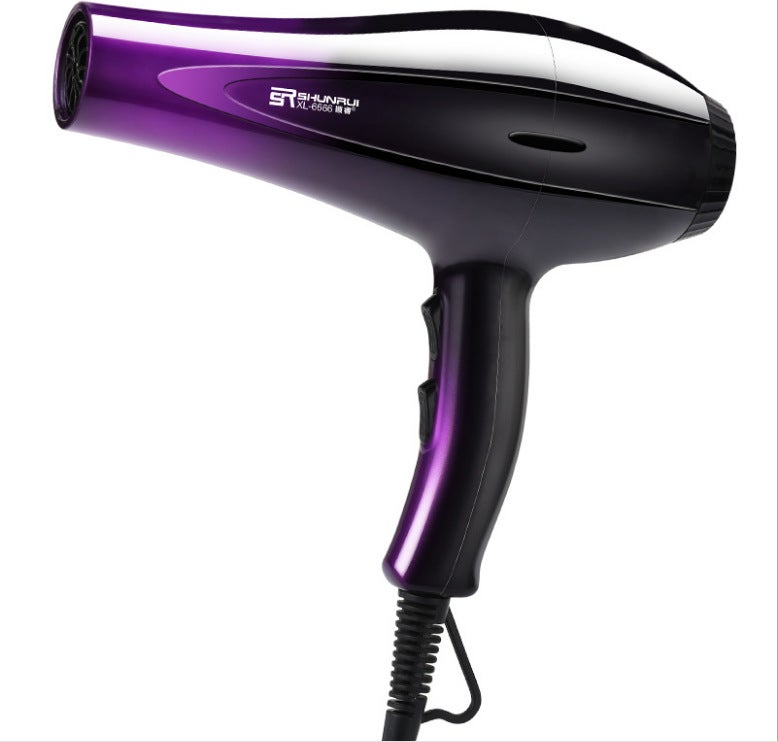 general Professional High-Power Hair Dryer for Salon and Home Use Gradient purple