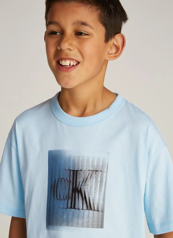 كالفن كلاين جينز Youth Essential Logo T-Shirt