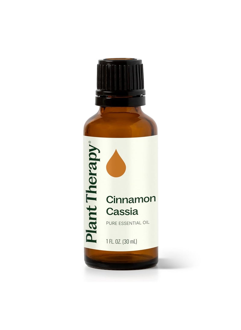 Plant Therapy Plant Therapy Cinnamon Cassia Essential Oil 30 mL (1 oz) 100% Pure, Undiluted, Therapeutic Grade 
