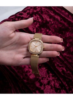GUESS Guess Women's  Gold Analog Stainless Steel Strap Watch - GW0354L2  - Image 5