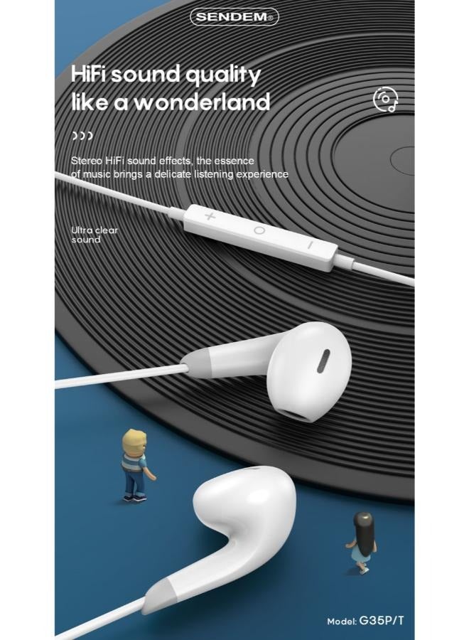 سيندم سماعة أذن ستيريو بصوت جهير إضافي من النوع C - Image 4