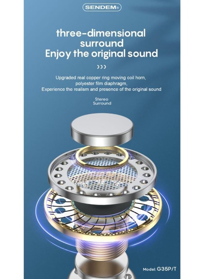 سيندم سماعة أذن ستيريو بصوت جهير إضافي من النوع C - Image 5