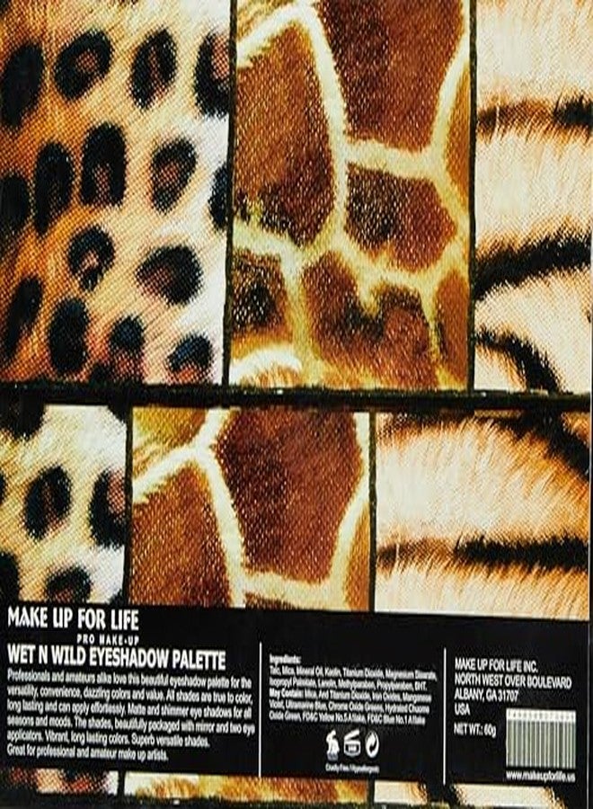 مايك آب فور لايف باليت ظلال العيون MAKE UP FOR LIFE بـ 88 لونًا، غنية بالأصباغ، متعددة الألوان، بلمسة نهائية مطفية ولامعة - Image 4