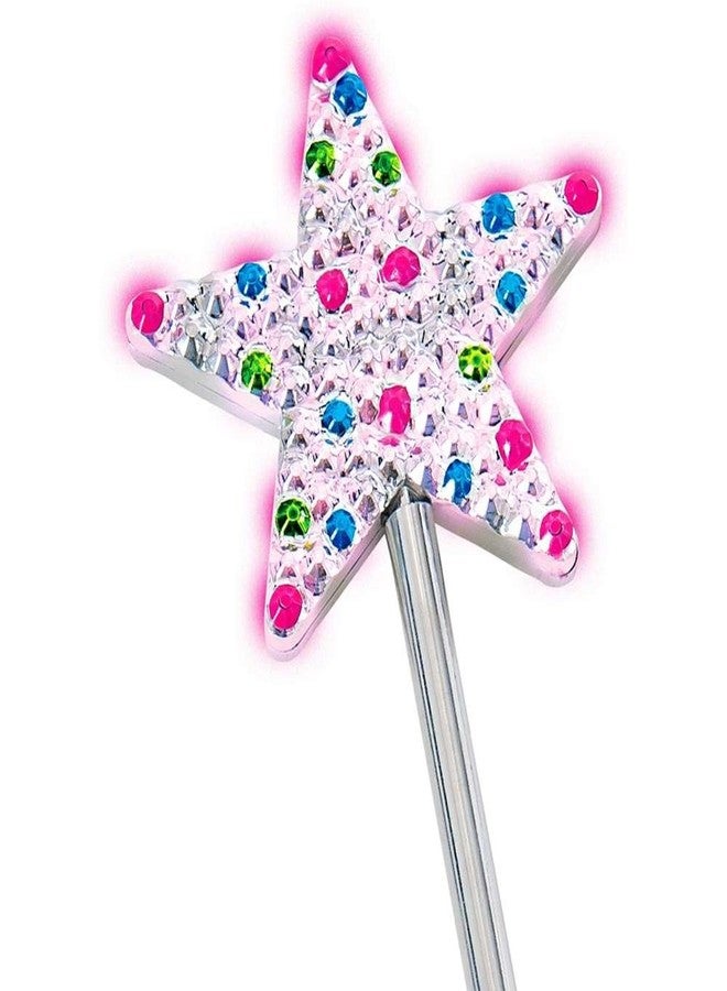 Rubies Wizard of Oz: Glinda the Good Witch Light Up Wand for Adults, Women's One SIze - Image 3