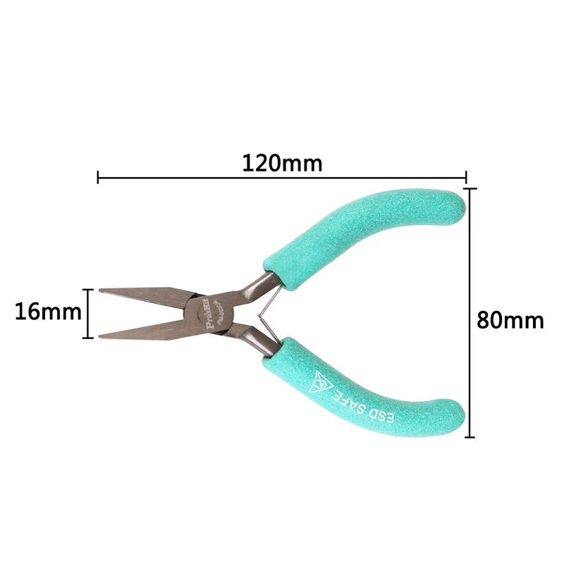 Proskit Flat Nose Pliers 5Inch PM053CN - Image 3