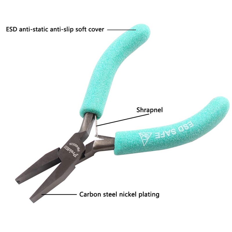 Proskit Flat Nose Pliers 5Inch PM053CN - Image 4