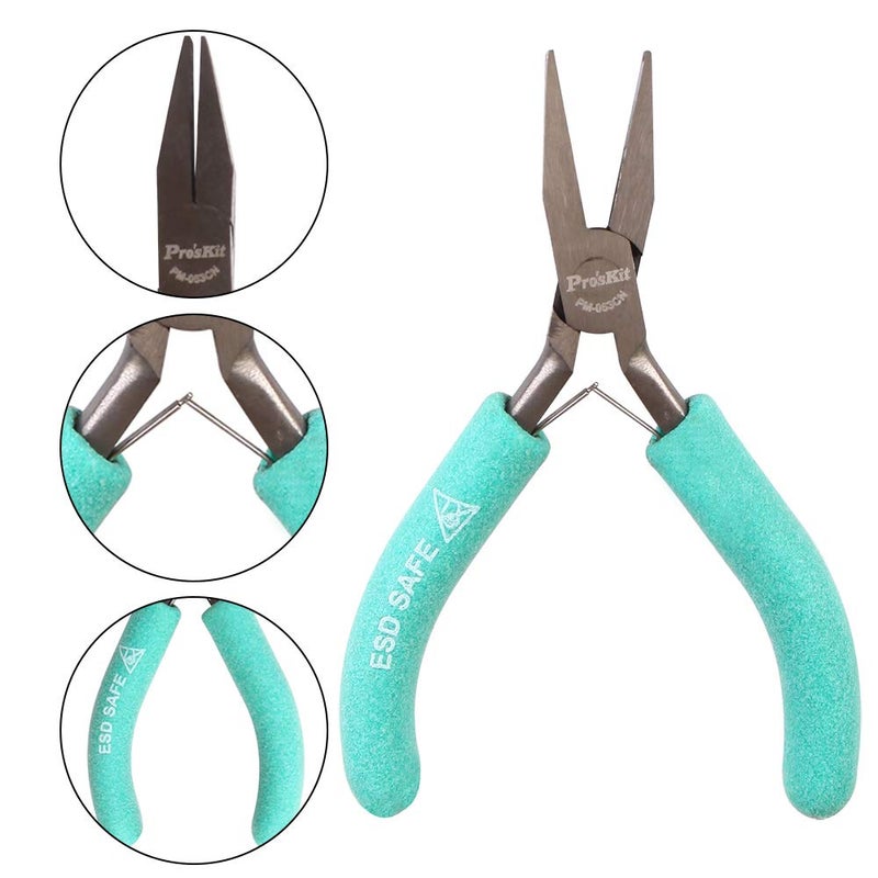 Proskit Flat Nose Pliers 5Inch PM053CN - Image 5
