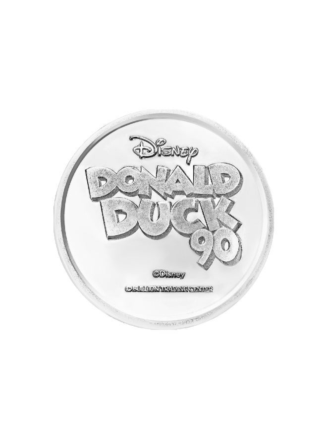 BTC Disney 50 Grams Donald Duck Silver Coin 999.0 Silver - Image 2