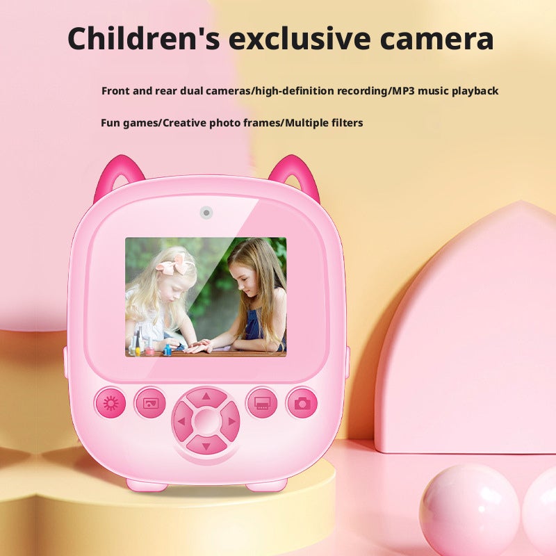 S5 HD Mini Dual-Camera Instant Photo Printer Camera - Image 2