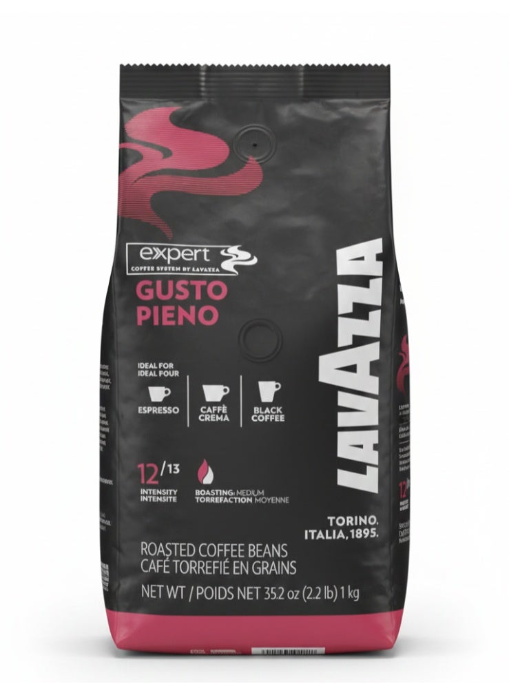Lavazza Expert Gusto Pieno Coffee Beans 1kg