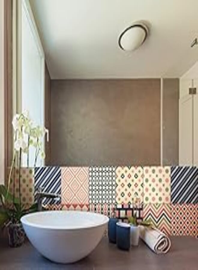 Decorative vinyl wall tiles - Nagano (30Pcs 15x15cm per piece) 