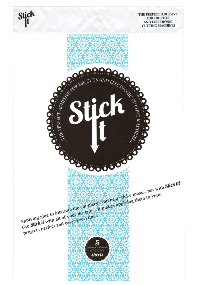 Stick It Large Size die-Cut Adhesive (5 Sheet Pack - 8" x 12") - Image 5