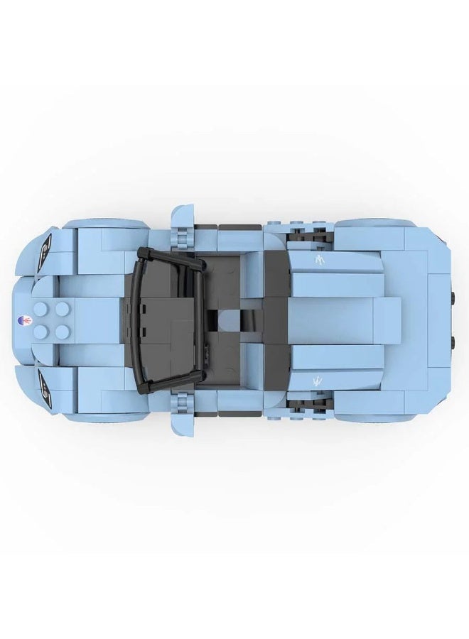 راستار طقم بناء سيارة مازيراتي MC20 1:30 370 قطعة - 10210 - Image 4