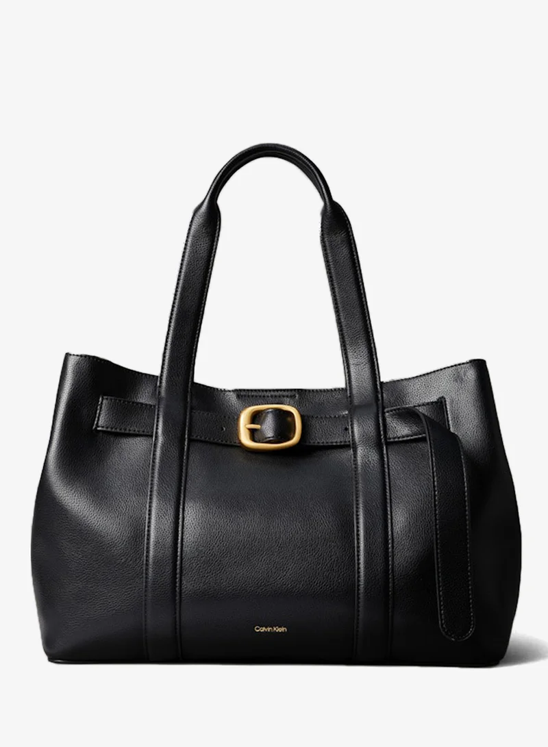 CALVIN KLEIN Casual Buckle Medium Tote