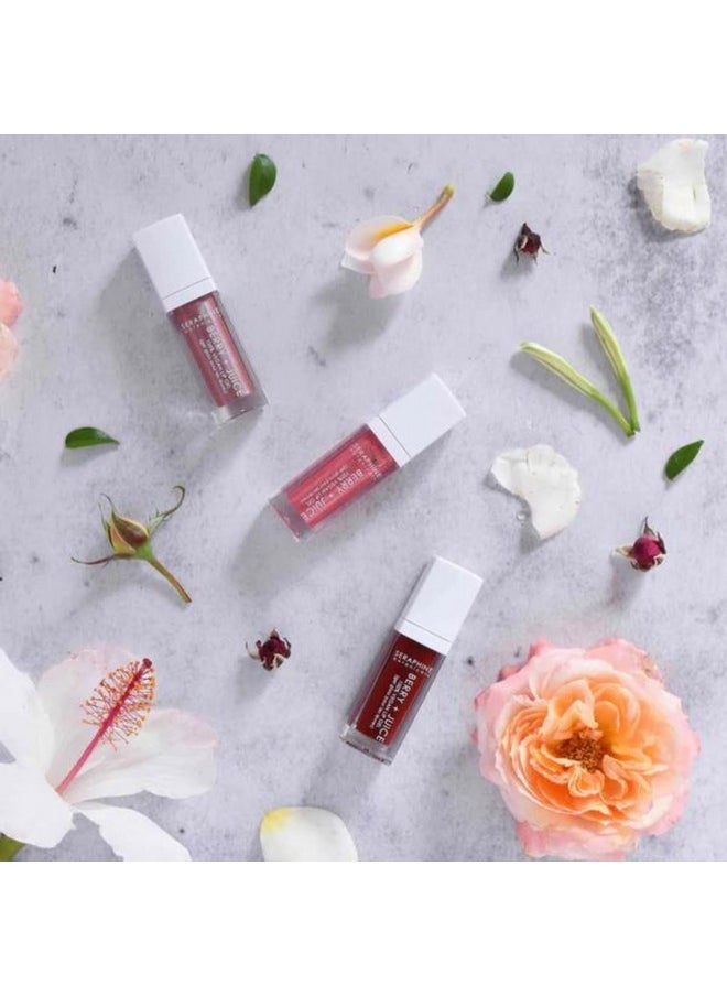 Seraphine Botanicals - Seraphine Botanicals Berry + Juice - 100% Vegan Lip Gel Tinted Gloss 0.20 fl oz (Rose Currant) - Image 1