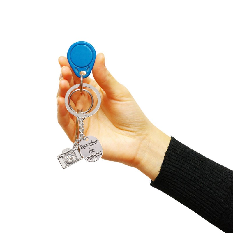 Camera Keychain Initial Letter Keyring Fashionable Accessory Graduation Gift 1Set - Image 4