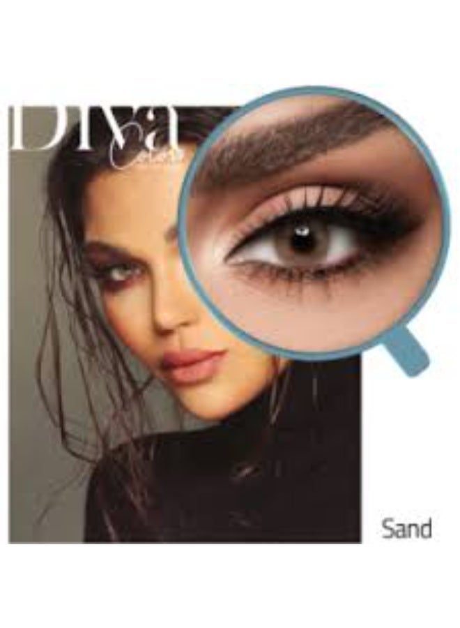 diva deva Diva colored contact lenses in the shade "Sand" - Image 3