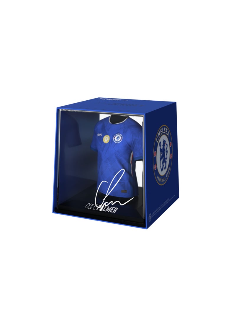 Splink - Cole Palmer  ( Chelsea ) -  Home  Jersey Display Case, Official Licensed Collectible - Image 1