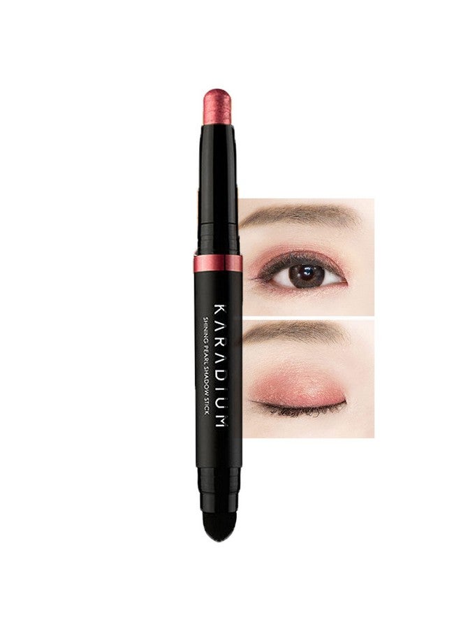 KARADIUM Shining Pearl Smudging Eye Shadow Stick, 1.4 G, 10 Reddish Pink - Image 2