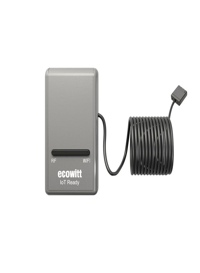 ECOWITT Wi-Fi Gateway Weather Station, with Built-in Temperature, Humidity, and Barometric Sensors, IOT Ready, Supports Ecowitt Sensors Developed, USB Power, 915 MHz - Image 1
