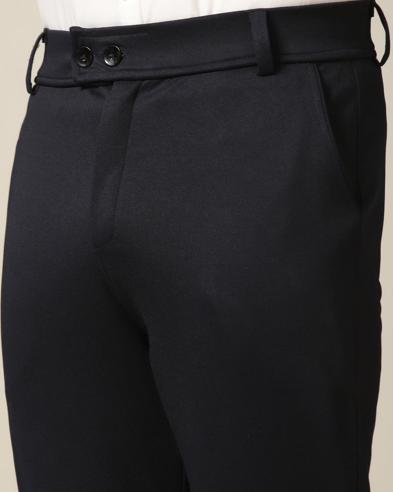 TOPLOT Men's Regular Casual Pants (Men-Pant-5181-Navy-28) - Image 2