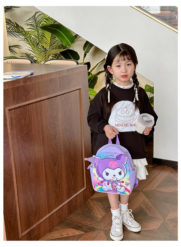 general Lovely Kindergarten Backpack Cartoon Versatile Anime Boys And Girls Backpack Fashionable And Stylish Baby Travel Backpack - Image 4