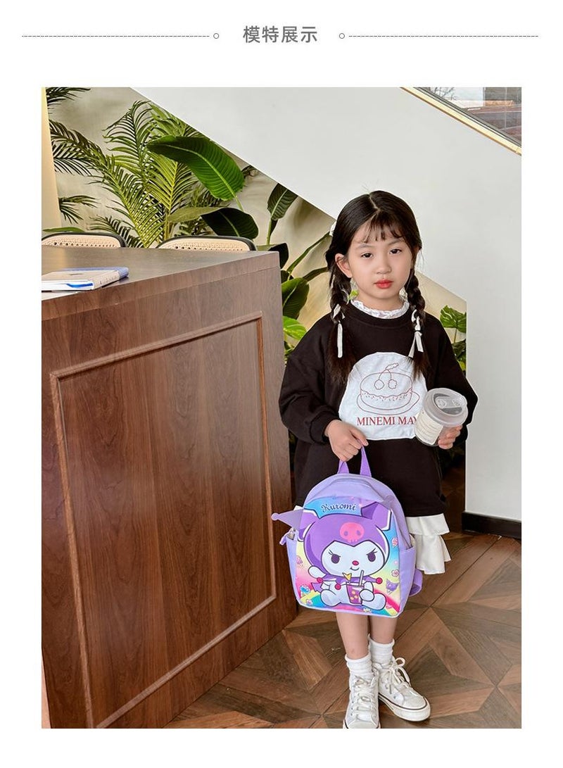 general Lovely Kindergarten Backpack Cartoon Versatile Anime Boys And Girls Backpack Fashionable And Stylish Baby Travel Backpack - Image 3