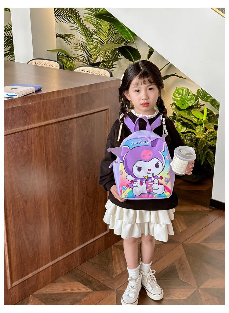 general Lovely Kindergarten Backpack Cartoon Versatile Anime Boys And Girls Backpack Fashionable And Stylish Baby Travel Backpack - Image 5