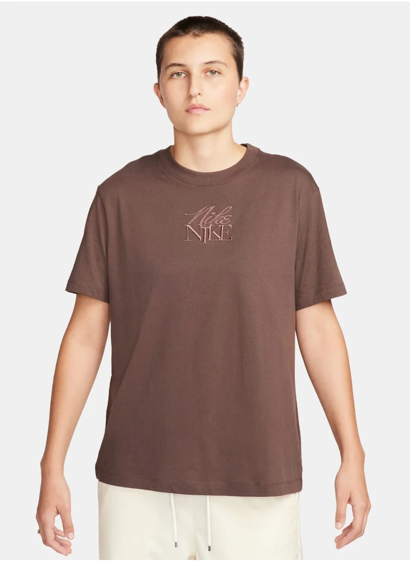 Nike Nsw Monogram Boyfriend T-Shirt