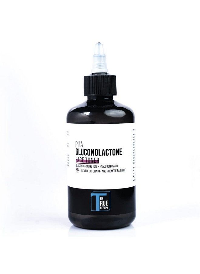 THE TRUE THERAPY Pha Gluconolactone 10% 17 Amino Acid Complex Gentle Exfoliating Pha Facial Toner Hydrates Brightens And Clears Pores Glowing Skin For Men And Women 200 Ml  - Image 2