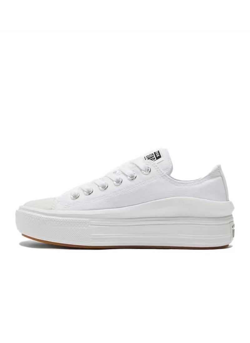 CONVERSE - حذاء قماشي جديد ذو عيون كبيرة برقبة عالية مناسب للارتداء في الأماكن المفتوحة - Image 1