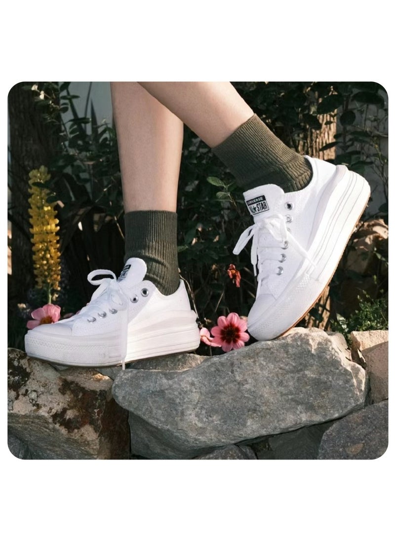 CONVERSE - حذاء قماشي جديد ذو عيون كبيرة برقبة عالية مناسب للارتداء في الأماكن المفتوحة - Image 1