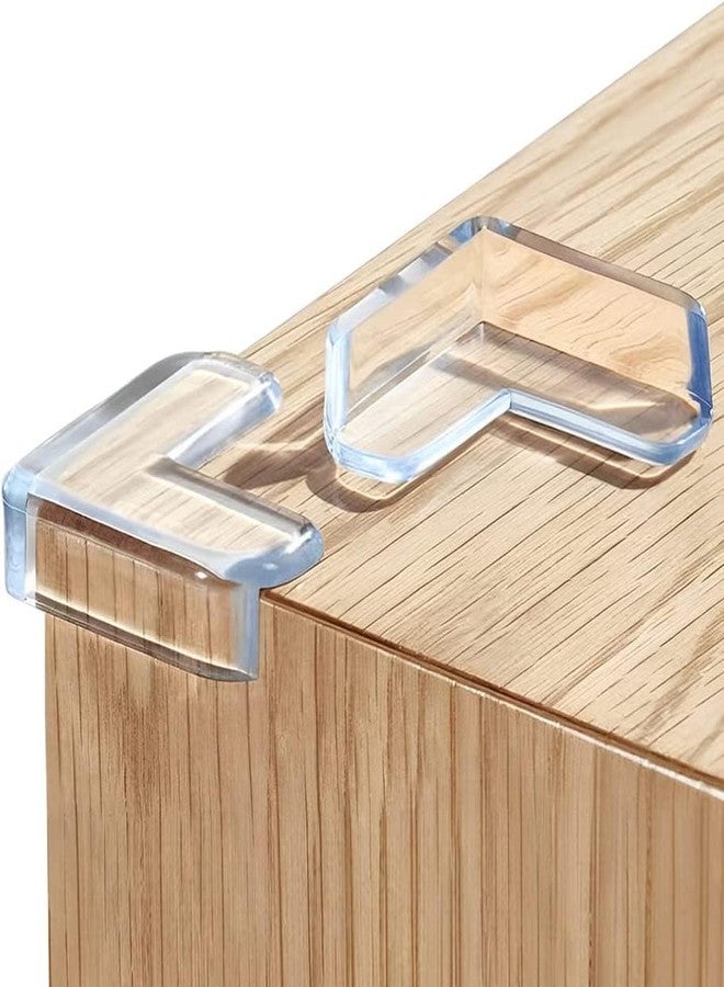 BRIGHTZONE Safety Corner Protectors Guards, Baby Proofing Safety Corner Clear Furniture Table Corner Protection, Kids Soft Table Corner Protectors for Child for Furniture Against Sharp (12) - Image 1