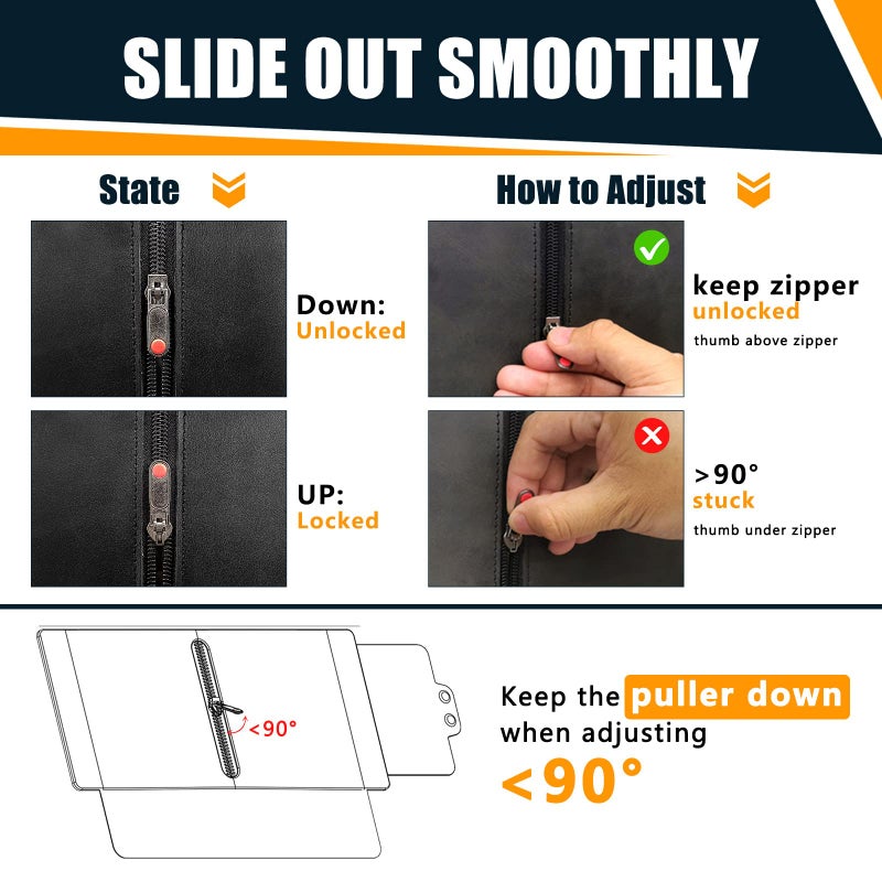 Veharvim Sun Visor Extender for Car (Polarized, Zipper Slider& Prevents Fingerprints, UV400, PC Lens), Visor Extender Attachment for Car Visor, Anti-Glare for Safe Driving (Passenger Side) - Image 3