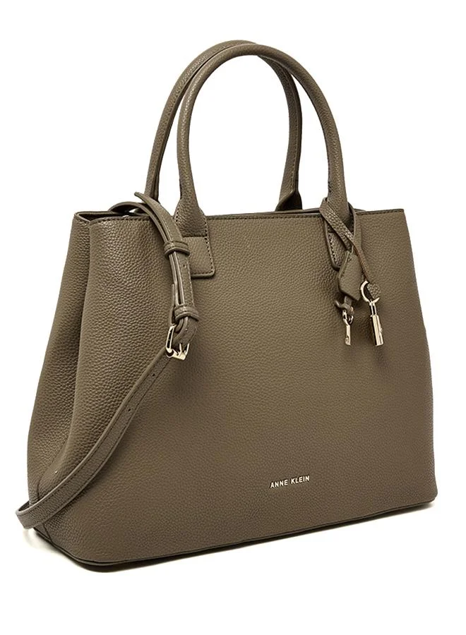 Anne Klein  Textured Zippered Satchel Bag for Women | Best Price UAE