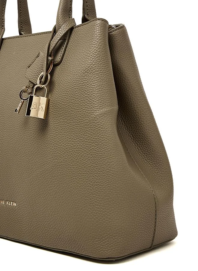 Anne Klein  Textured Zippered Satchel Bag for Women | Best Price UAE