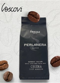 Vescovi Perlanera Crema Arabica Flavor Coffee Beans 1kg  (Pack of 1)  - Image 2