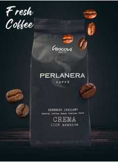 Vescovi Perlanera Crema Arabica Flavor Coffee Beans 1kg  (Pack of 1)  - Image 4