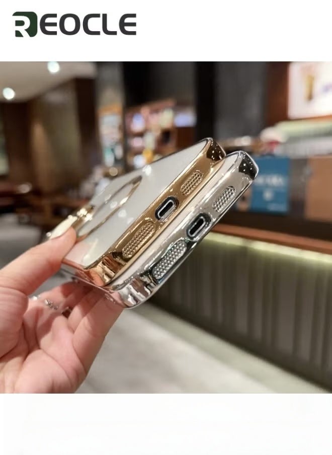 REOCLE Magnetic Clear Case for iPhone 14 Pro with Built-in Camera Lens Protector Ultra-thin Magnet Case for iPhone  14 Pro - Image 5