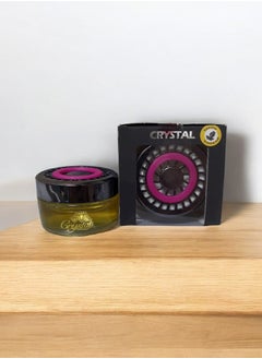CRYSTAL Crystal car air freshener, gel perfume, long lasting scent for 90 days, vanilla 