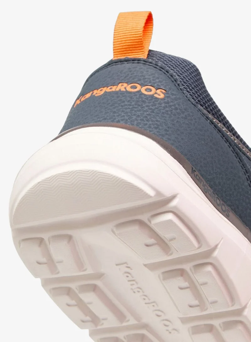 kangaROOS NAVY Men's Panelled Lace-Up Closure Sports Shoes for Men | Best Price UAE