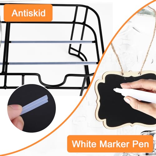 MR.KIANGCI 1 Gallon Glass Drink Dispensers For Parties-Set of 2,Drink Dispenser with Fruit Infuser & Stand,Juice or Beverage Dispenser for BBQ, Picnic, Party,Laundry Detergent Dispenser - Image 5