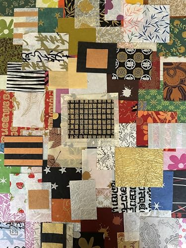 Kozo Studio Print Carnival Scrap Pack 100 Pieces Mulberry Paper - Image 1