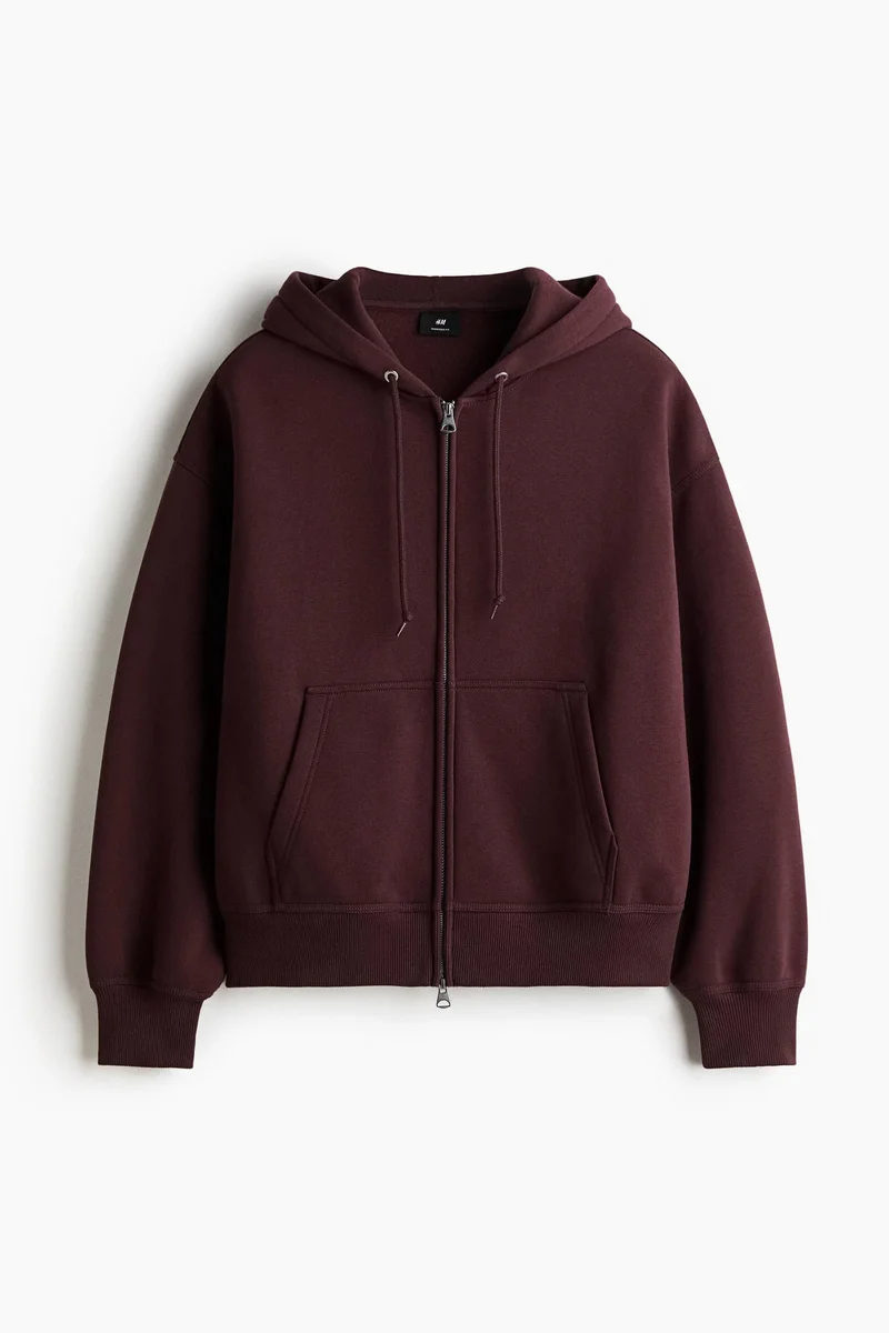 اتش اند ام هودي بقصّة فضفاضة وبسحاب كامل