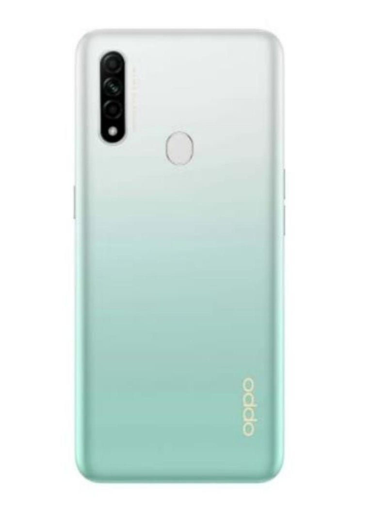 أوبو A31 ثنائي الشريحة فانتسي أبيض 6 جيجابايت رام 128 جيجابايت 4G LTE + حزمة هدايا مجانية شاحن عالي الطاقة نوع-C و USB-A - Image 3