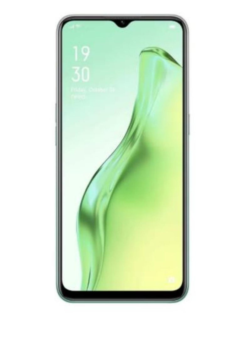 أوبو A31 ثنائي الشريحة فانتسي أبيض 6 جيجابايت رام 128 جيجابايت 4G LTE + حزمة هدايا مجانية شاحن عالي الطاقة نوع-C و USB-A - Image 2